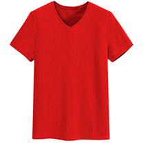 Đồng phục áo thun cổ tim 025