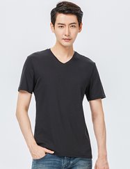 Đồng phục áo thun cổ tim 040