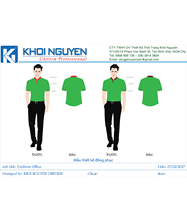 Mẫu Thiết Kế Đồng Phục 002