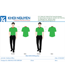 Mẫu Thiết Kế Đồng Phục 002