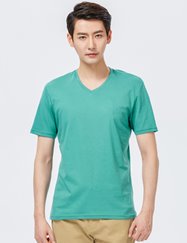 Đồng phục áo thun cổ tim 039