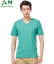 Đồng phục áo thun cổ tim