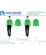 Mẫu Thiết Kế Đồng Phục 003